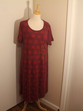 LulaRoe XL Short Sleeve Dress